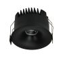 Light Prestige Zyra LP-1606/1RS BK Inbouwspot 1x7W/LED 3000K|4000K|6000K 554lm IP20