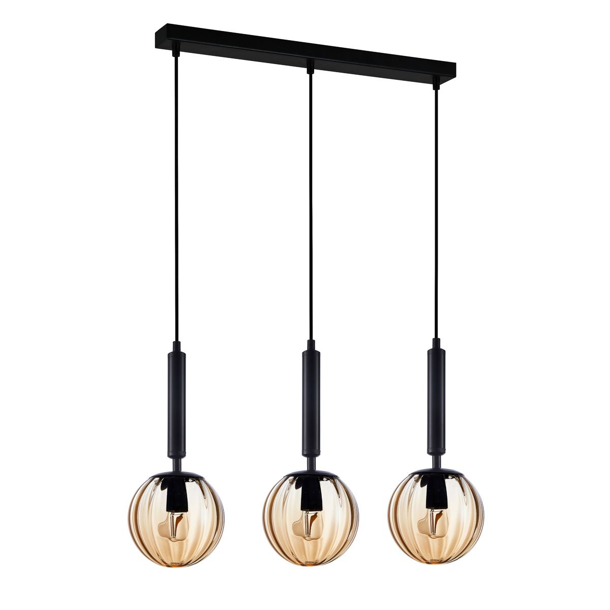 Italux-Ravena-PND-2324-3L BK+AMB-ITXPND-2324-3L BKAMB