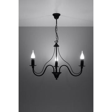 Sollux MINERWA SL.0217 Kroonluchter 3x40W/E14