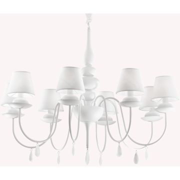 Ideal Lux BLANCHE 035574 Kroonluchter 8x40W/E14 ip20