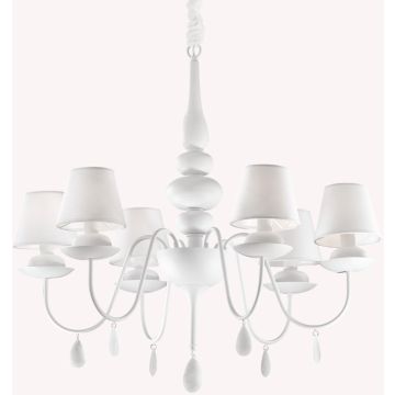 Ideal Lux BLANCHE 035581 Kroonluchter 6x40W/E14 ip20