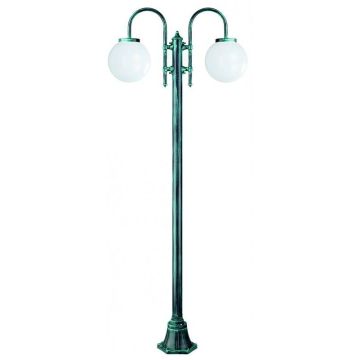 Novolux BOOM 036E-G05X1A-02 Straatlantaarn 2x70W/E27 IP43