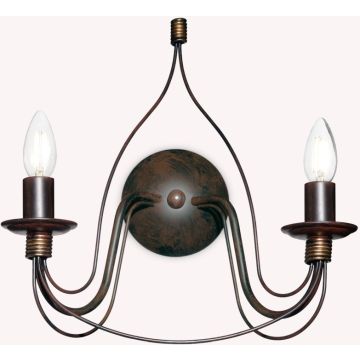Ideal Lux CORTE 057200 Wandlamp 2x40W/E14 ip20