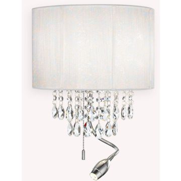 Ideal Lux OPERA 068268 Wandlamp 1x40W/E14+1x1.5W/LED ip20