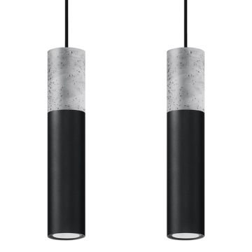 Sollux BORGIO SL.0651 Hanglamp 2x40W/GU10 IP20