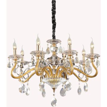 Ideal Lux NEGRESCO 087764 Kroonluchter 8x28W/E14 ip20