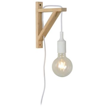 Lucide FIX 08208/01/31 Wandlamp 1x60w/e27 ip20