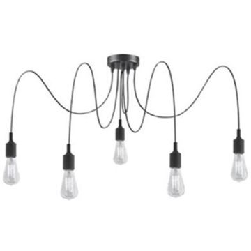 Lucide FIX 08408/05/30 Hanglamp 5x60w/e27 ip20