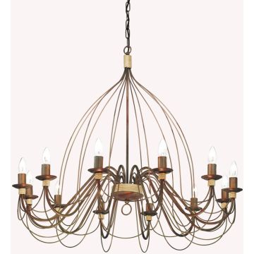 Ideal Lux CORTE 097671 Kroonluchter 12x40W/E14 ip20