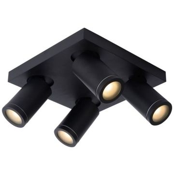 Lucide TAYLOR 09930/20/30 Spot 4x5w/gu10 2200-3000k 320lm ip44