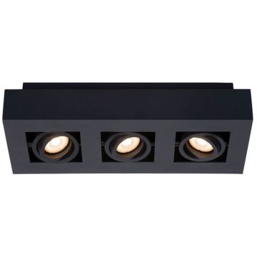 Lucide XIRAX 09119/16/30 Opbouwspot 3x5w/gu10 2200k 320lm ip20