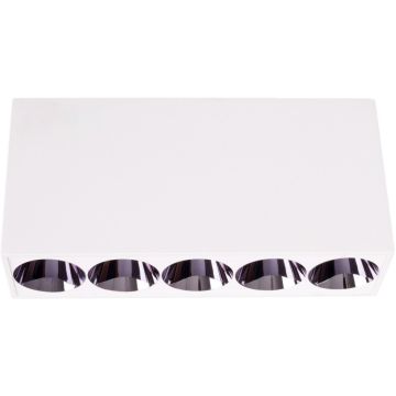 Maxlight X-LINE C0253 Opbouwspot 5x8w/led 3000k 560lm ip20