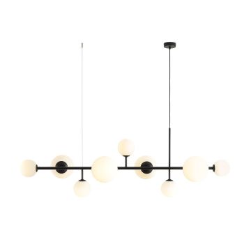 Aldex DIONE 9 BLACK 1092N1 Hanglamp 9x40W/60W/E14/E27 IP20