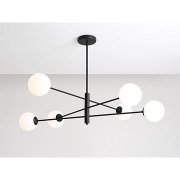 Aldex HOMME 1090PL_K1 Plafondlamp 6x60W/E14