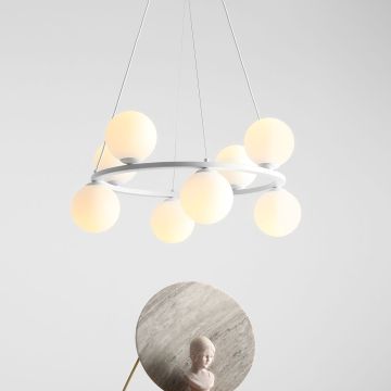 Aldex KRONE 1085P Hanglamp 8x40W/E14
