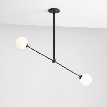 Aldex OHIO 1081PL_H1 Plafondlamp 2x40W/E14