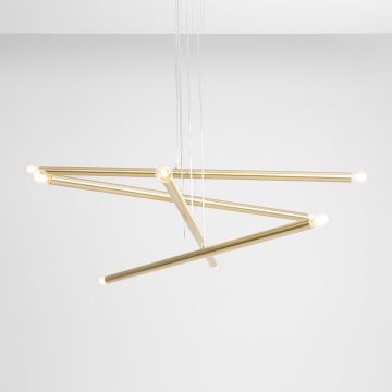 Aldex TUBO 1072P40 Hanglamp 8x40W/E14