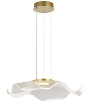 Altavola Design VELO LA101/P2_gold Hanglamp 1x30W/LED 3000K 1800lm IP20