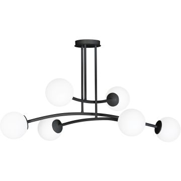 Emibig HALLDOR 1024/6 Plafondlamp 6x40W/E14 IP20