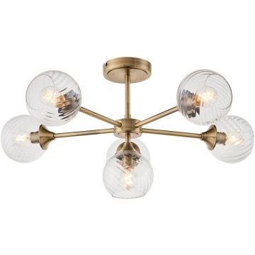 Endon Allegra 103171 Plafondlamp 6x7w/e14 ip20