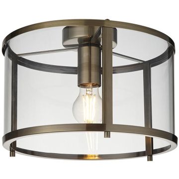 Endon Hopton 103112 Plafondlamp 1x10w/e27 ip20