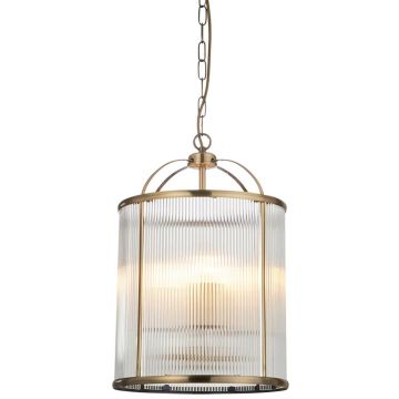 Endon Lambeth Ribbed 106711 Hanglamp 4x6w/e14 ip20