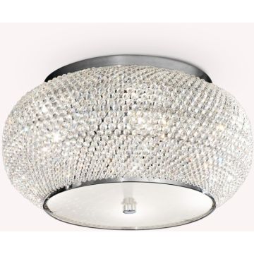 Ideal Lux PASHA' 100784 Plafondlamp 6x40W/E14 ip20