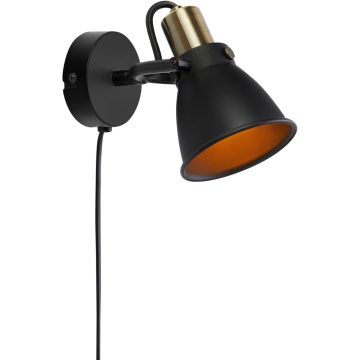 Markslojd ALTON 107856 Wandlamp met stopcontact 1x40W/E14 IP20