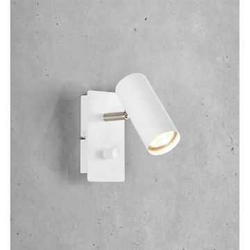 Markslojd BARCELONA 107346 Wandlamp met stopcontact 1x12W/GU10 IP20