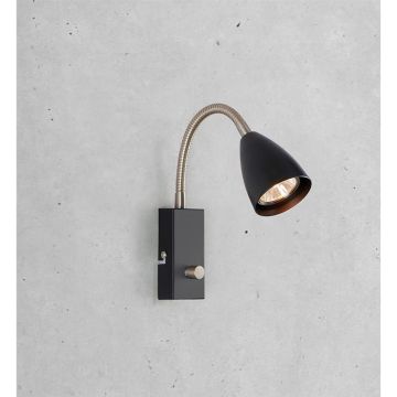 Markslojd CIRO 107409 Wandlamp met stopcontact 1x7W/GU10 IP20