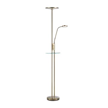 Markslojd FRIEND 107009 Staande lamp 1x18W/E27 + 1x5W/LED 3000K 1700+400LM IP20