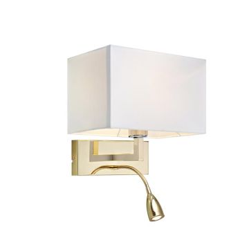 Markslojd SAVOY 106308 Wandlamp 2x60W/E27/ + LED 1x3W 485LM IP20
