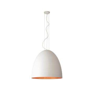 Nowodvorski EGG WHITE/COPPER XL 10325 Hanglamp 7x40W/E27 IP20