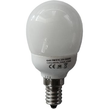 Prezent CFL BULBS 1074 BULB Gloeilamp 7w/e14 2700k 290lm