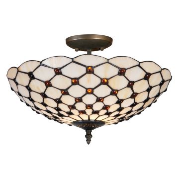 Prezent TIFFANY VII. 109 Plafondlamp 2x40W/E27 IP20