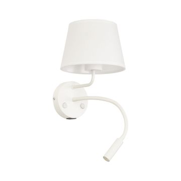 TK Lighting MAJA 10204 Wandlamp 1x15W/E27+1x8W/G9 IP20