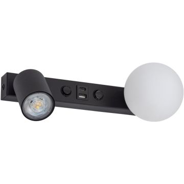 TK Lighting VOX 10152 Wandlamp 1x10W/GU10+1x6W/G9 IP20