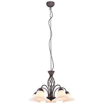 Trio RUSTICA 101000524 Kroonluchter 5x40w/e14 ip20