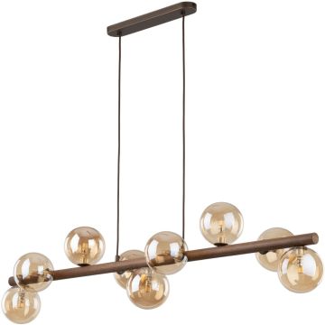 TK Lighting ESTERA WOOD 11097 Hanglamp 9x8W/G9 IP20