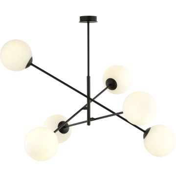 Emibig LINEAR 1169/6 Plafondlamp 6x40W/E14 IP20
