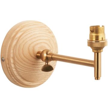 Endon Wood Fold 115077 Wandlamparm 1x7w/b22 ip20