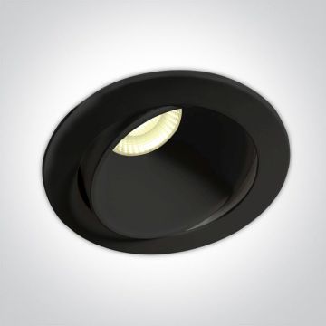 One Light Recessed Spots 11106PK/B/W Inbouwspot 1x8W/LED 3000K 850lm IP54