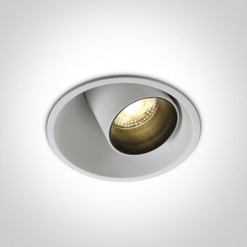 One Light The Recessed Cylinders 11111C/W/W Inbouwspot 1x11W/LED 3000K 820lm IP20