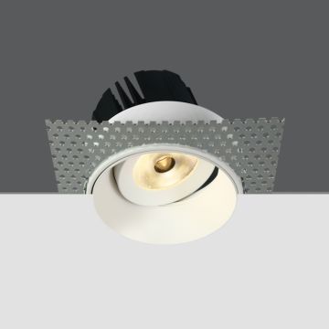One Light The Trimless 11107BT/W/W Inbouwspot 1x6,5W/LED 3000K 500lm IP54