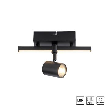 Paul Neuhaus BARIK 6523-18 Spot 2x4,5W|3W/GU10|LED 3000K 600LM IP20