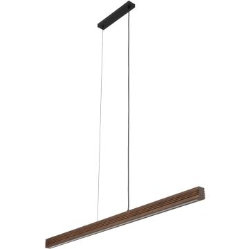 TK Lighting VIGA WOOD 11653 Hanglamp 1x24W/LED 3000K 1400lm IP20