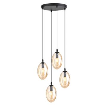 Emibig ASTRAL 1267/4PREM Hanglamp 4x10W/E14 IP20