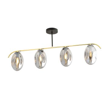 Emibig FINES 1280/4 Plafondlamp 4x10W/E14 IP20