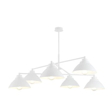 Emibig MAVERICK 1212/6 Plafondlamp 6x15W/E27 IP20