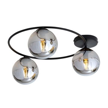 Emibig SOPRA 1256/3 Plafondlamp 3x10W/E14 IP20